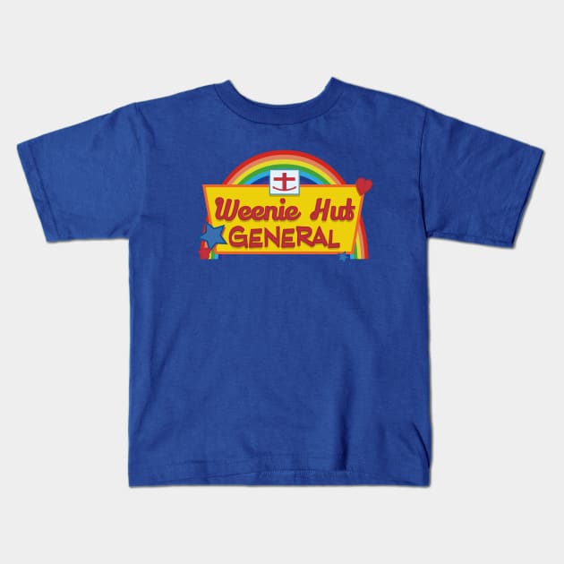 Weenie Hut General Kids T-Shirt by Oneskillwonder